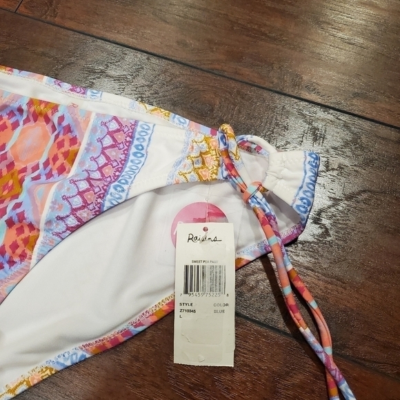 NWT RAISINS Sweet Side Tie Bikini Bottom swim - Picture 6 of 8